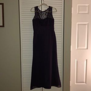 Jim Helm Purple Long Dress